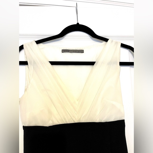 Black and white fitted Zara dress - size s - Picture 2 of 3